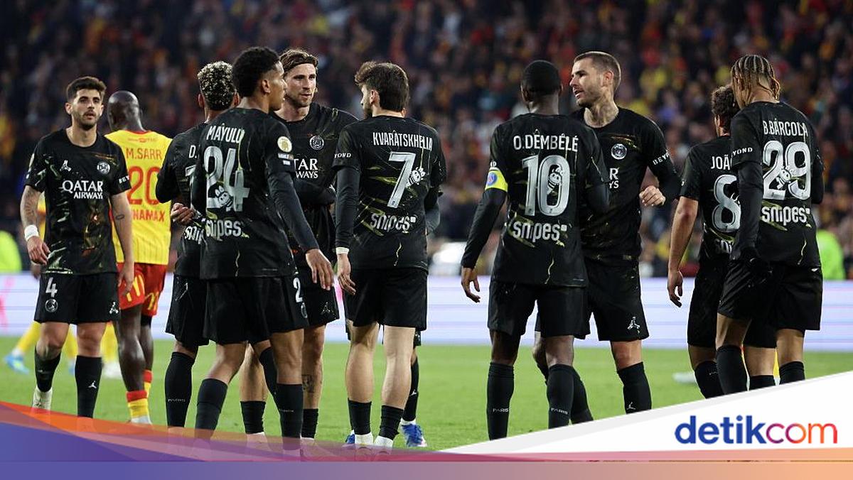 PSG Raih Gelar Ligue 1 Setelah Kalahkan Lens 2-0