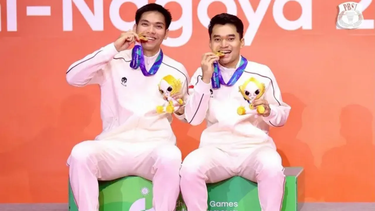 Leo dan Daniel Persembahkan Emas Asian Games untuk Keluarga Tercinta