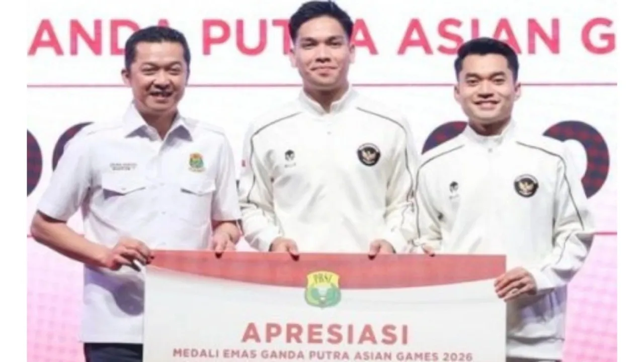 Leo dan Daniel Raih Bonus 1 Miliar Rupiah dari PBSI