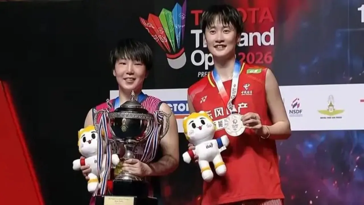 Akane Yamaguchi Raih Gelar Juara Thailand Open 2026 Setelah Kalahkan Chen Yufei