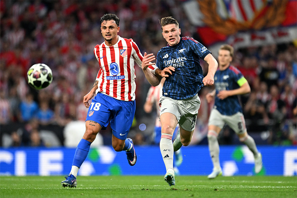 Atletico Madrid dan Arsenal Berbagi Poin di Semifinal Liga Champions