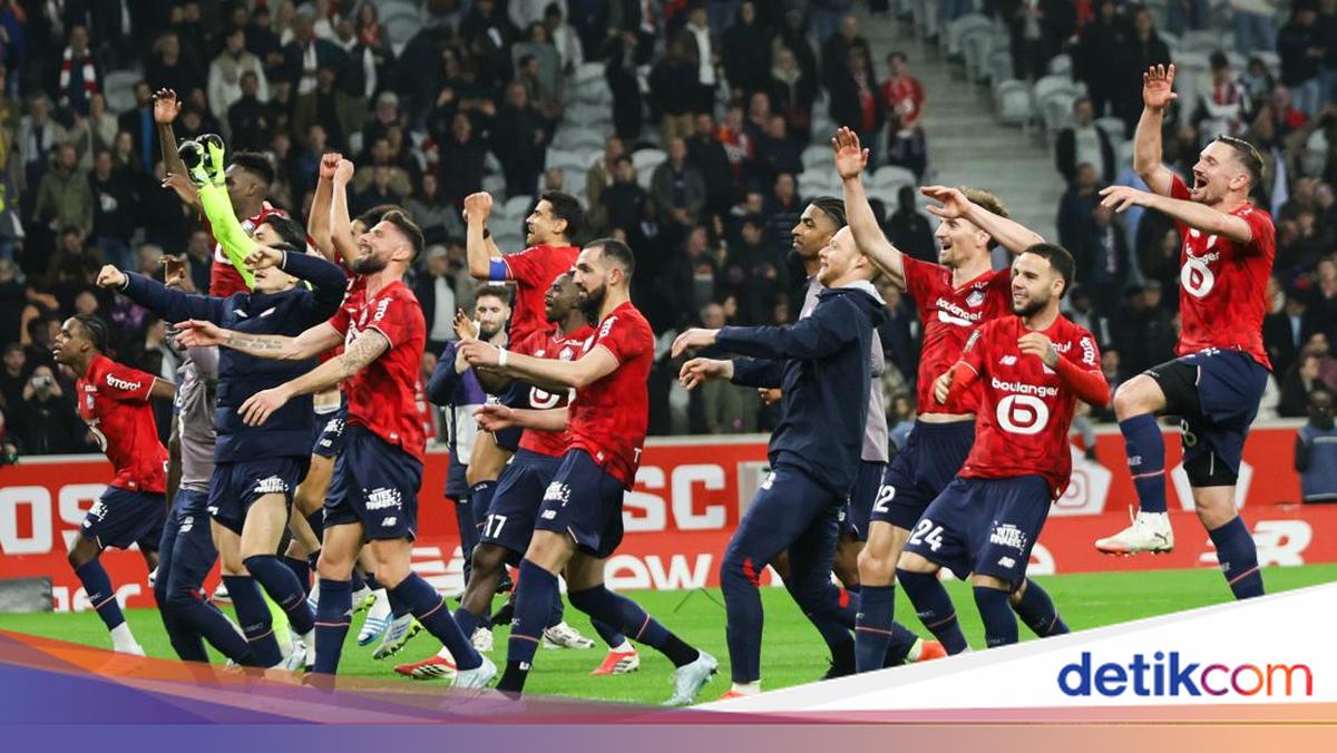 Lille Terkalahkan Auxerre, Namun Tetap Melaju ke Liga Champions