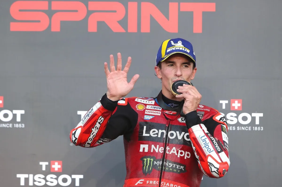 Marc Marquez Ungkap Ketidakpuasan Terhadap Podium Sprint