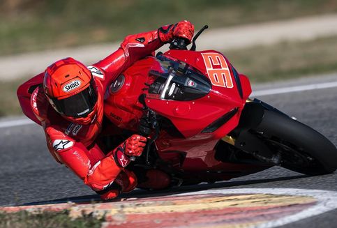 Marc Marquez Kembali Berlatih Menggunakan Ducati Panigale V2