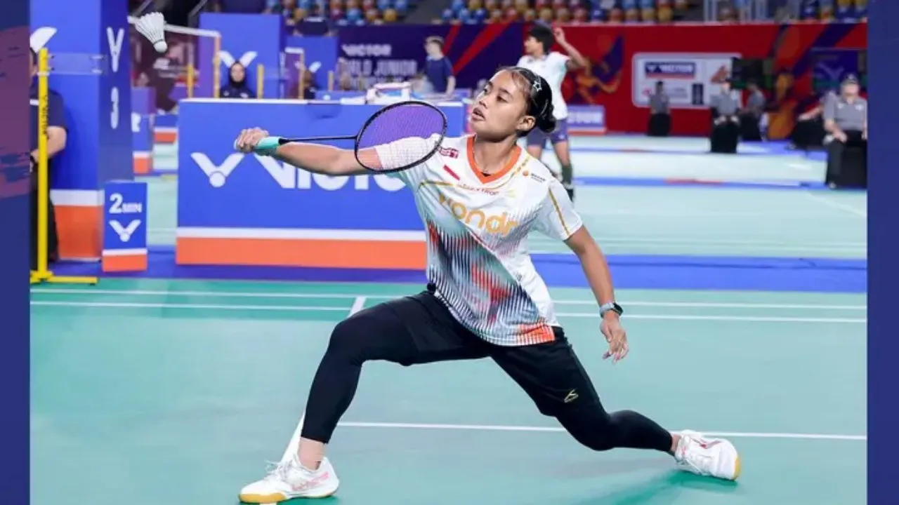Mayla Pratiwi Melaju ke Babak 64 Besar di Kejuaraan Dunia Junior BWF 2026
