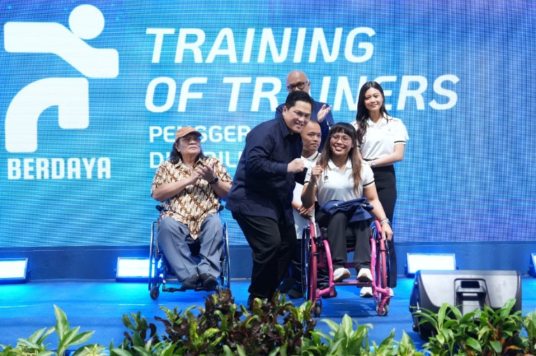 Menpora Erick Luncurkan Program Pelatihan Pelatih Olahraga Disabilitas untuk Mencetak Atlet Masa Depan