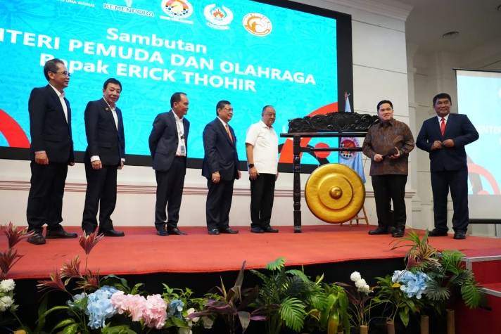 Menteri Erick Thohir Dorong Inovasi dalam Pengembangan Industri Olahraga dan Pariwisata Olahraga di Catur