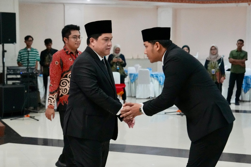 Menpora Erick Lantik Direktur Utama Lembaga Pengelola Usaha Keolahragaan, Tekankan Pengelolaan Aset Kemenpora Secara Profesional