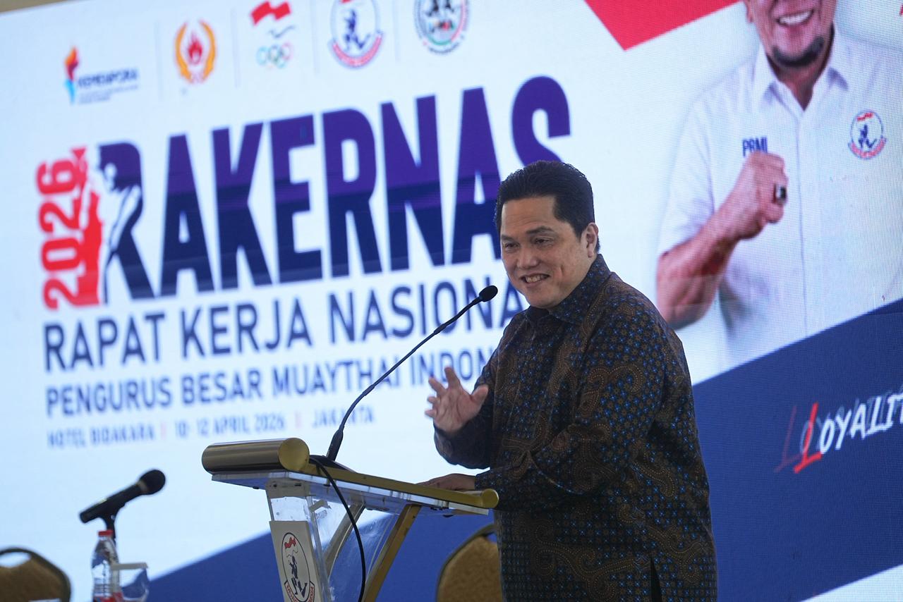 Menpora Erick Thohir: Muaythai Memiliki Potensi Besar untuk Meningkatkan Prestasi dan Perekonomian Olahraga Indonesia