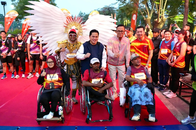Bhinneka Run 2026: Menpora Erick Thohir Dukung Inklusi bagi Pelari Disabilitas