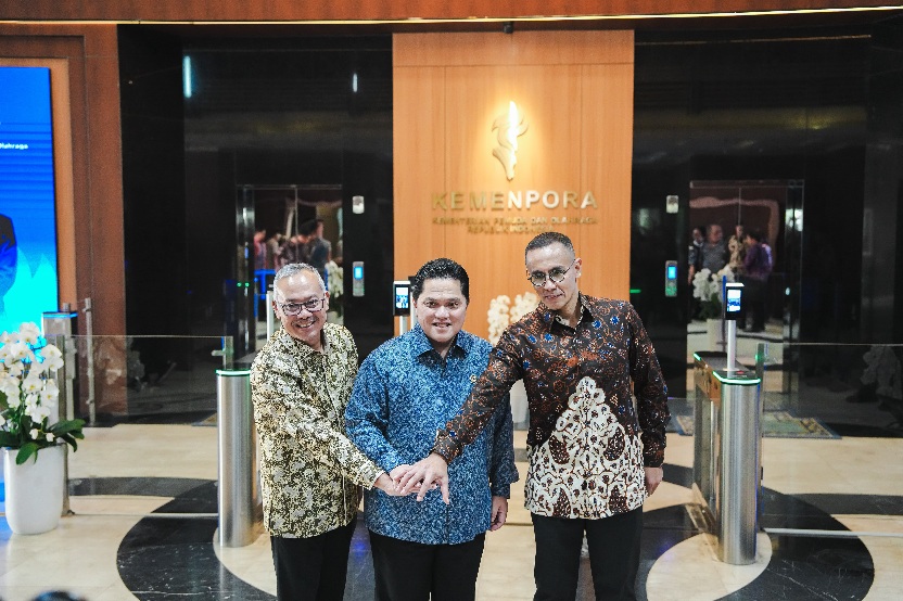 Menpora Erick Thohir Apresiasi Komitmen Presiden Prabowo terhadap Olahraga Nasional