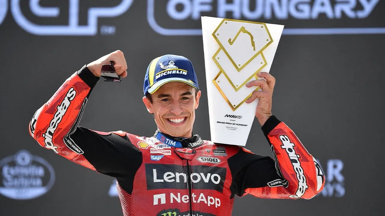 Kemenangan Marc Marquez di MotoGP Hungaria Menyisakan Kekhawatiran bagi Ducati