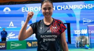 Miranda Wilson Puas Mencapai 16 Besar di Kejuaraan Bulu Tangkis Eropa 2026