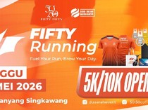 ---
Awali Hari dengan Energi Baru? FIFTY RUNNING 2026 Harus Ada dalam Daftar Wishlist Anda
---