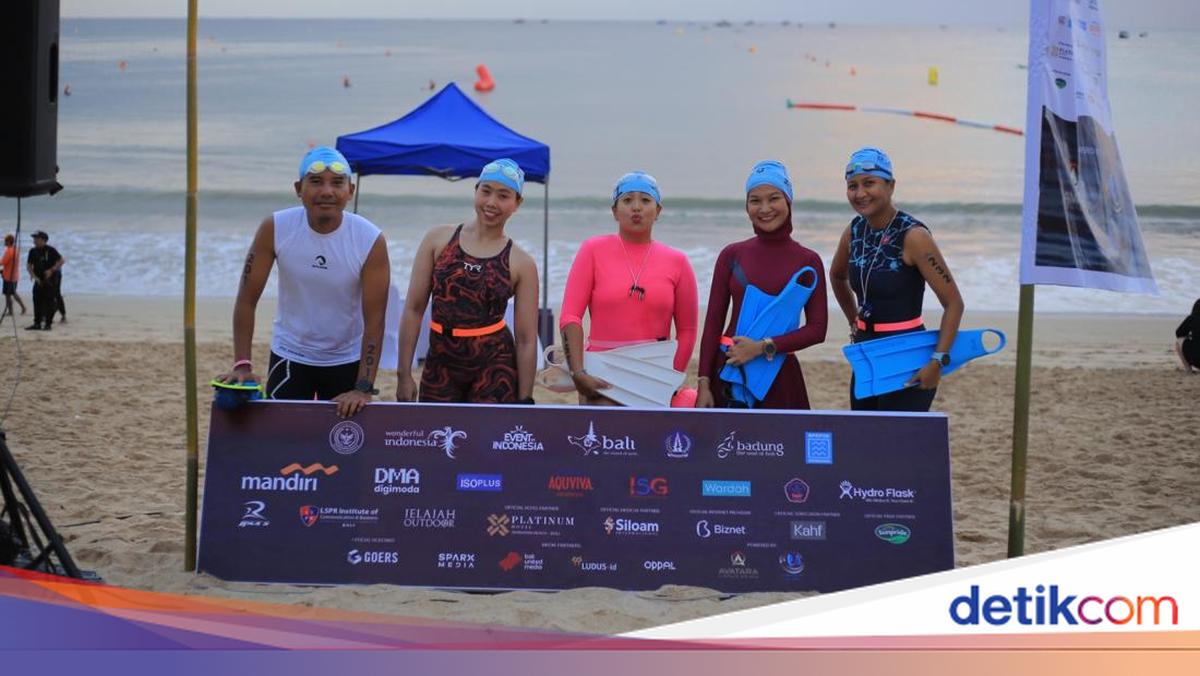 Oceanman 2026 Dimulai! Perenang Hadapi Tantangan Laut Terbuka di Bali