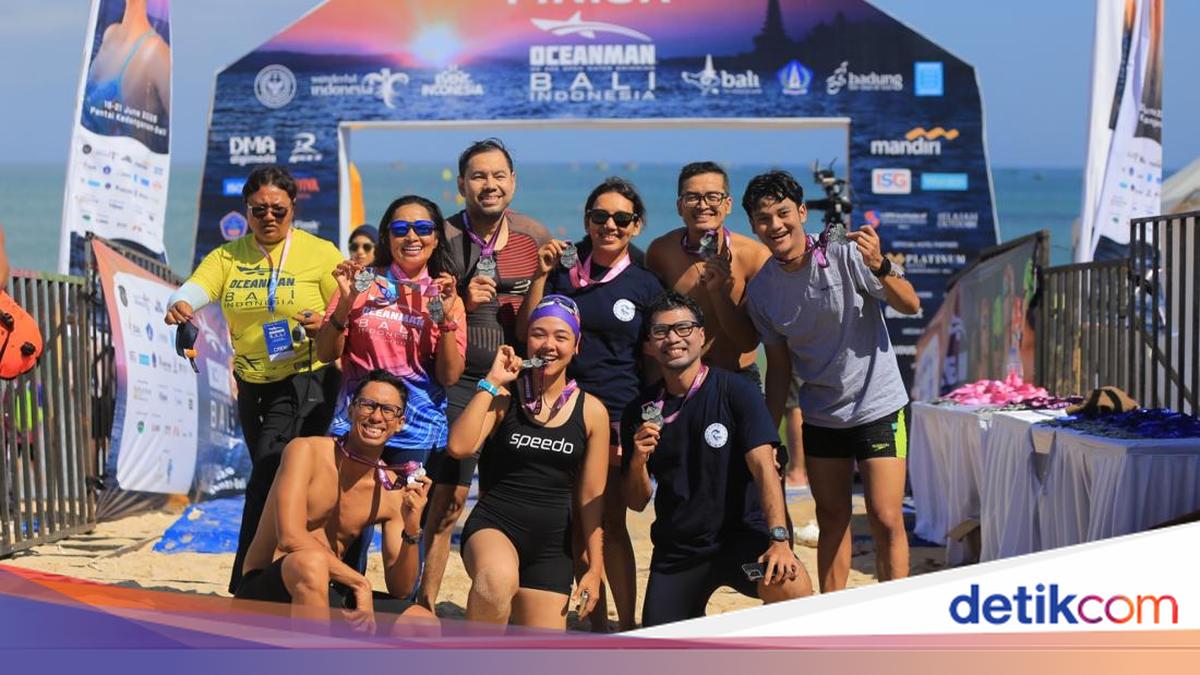 Keseruan Oceanman 2026: Perenang Menantang Ombak di Bali