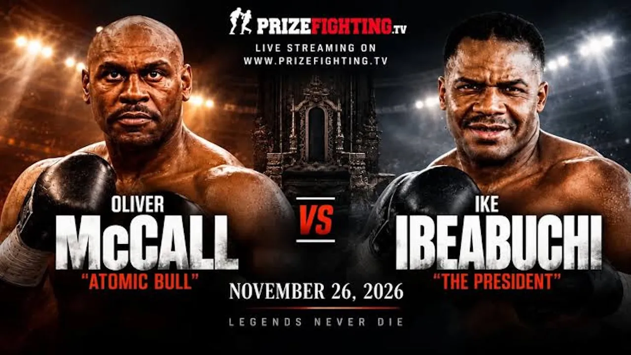 Oliver McCall Berusaha Pecahkan Rekor di Usia 61 Tahun Melawan Ibeabuchi