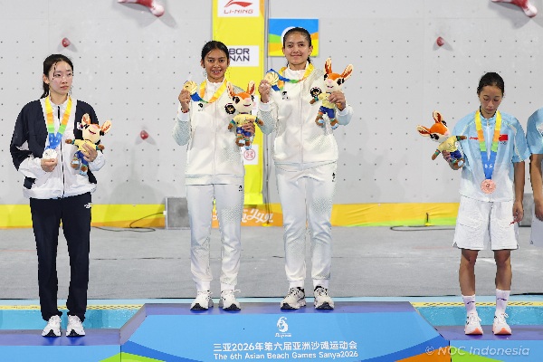 ---
Panjat Tebing Indonesia Raih 1 Emas dan 2 Perak di Asian Beach Games, Menpora Erick Berikan Apresiasi

---