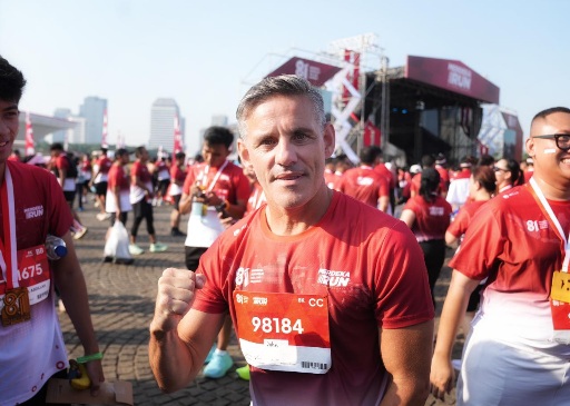 Pelatih Timnas Indonesia John Herdman: Merdeka Run 2026 sebagai Simbol Kebersamaan dan Gaya Hidup Sehat