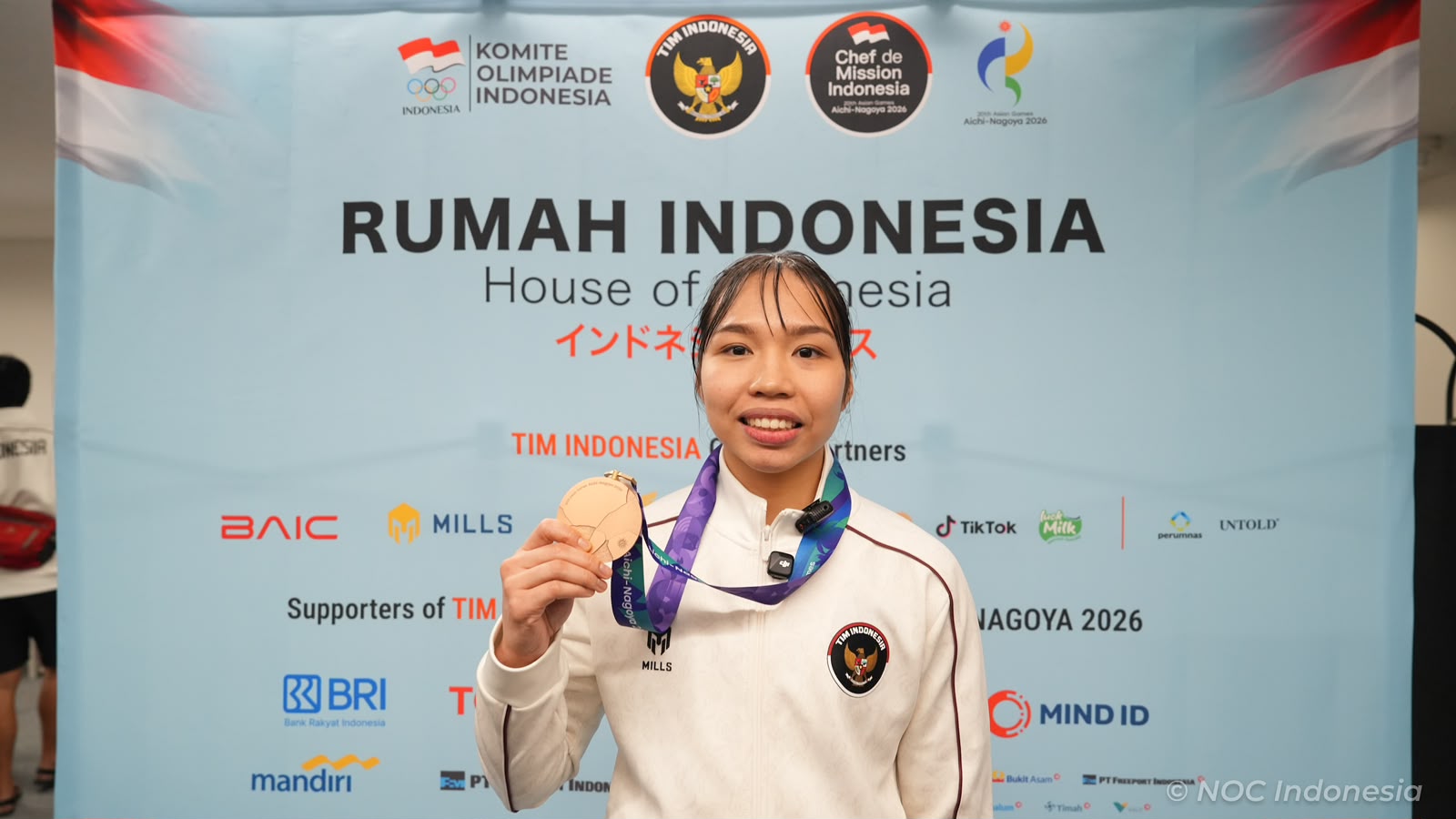 Medali Perunggu Asian Games Jadi Hadiah Spesial untuk Leica Lubis