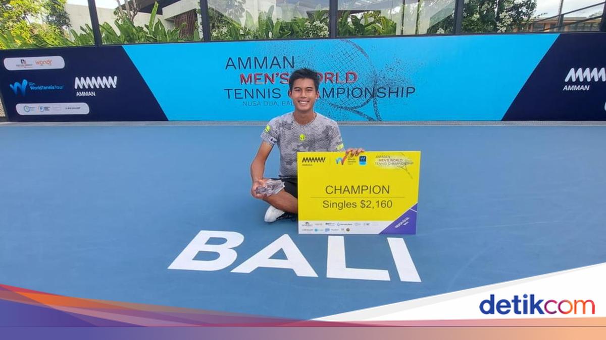Petenis Thailand Menang di Seri Pertama Kejuaraan Tenis Dunia Pria M-15