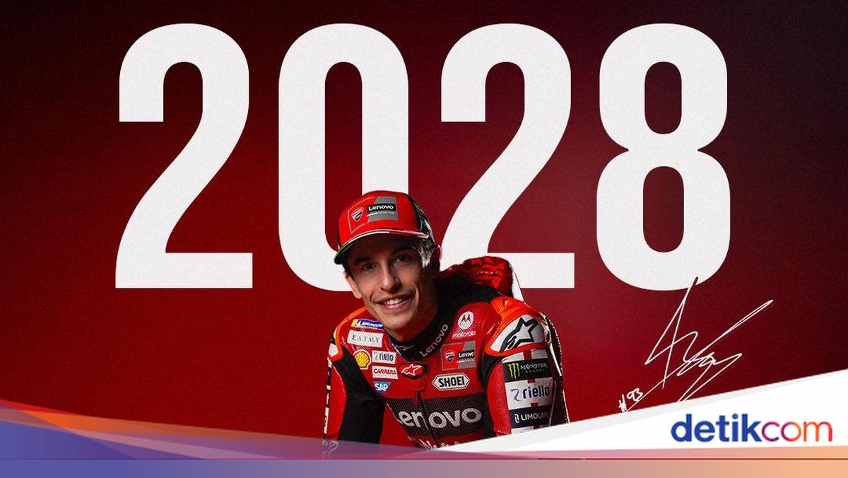 Marc Marquez Resmi Perpanjang Kontrak dengan Ducati Hingga 2028