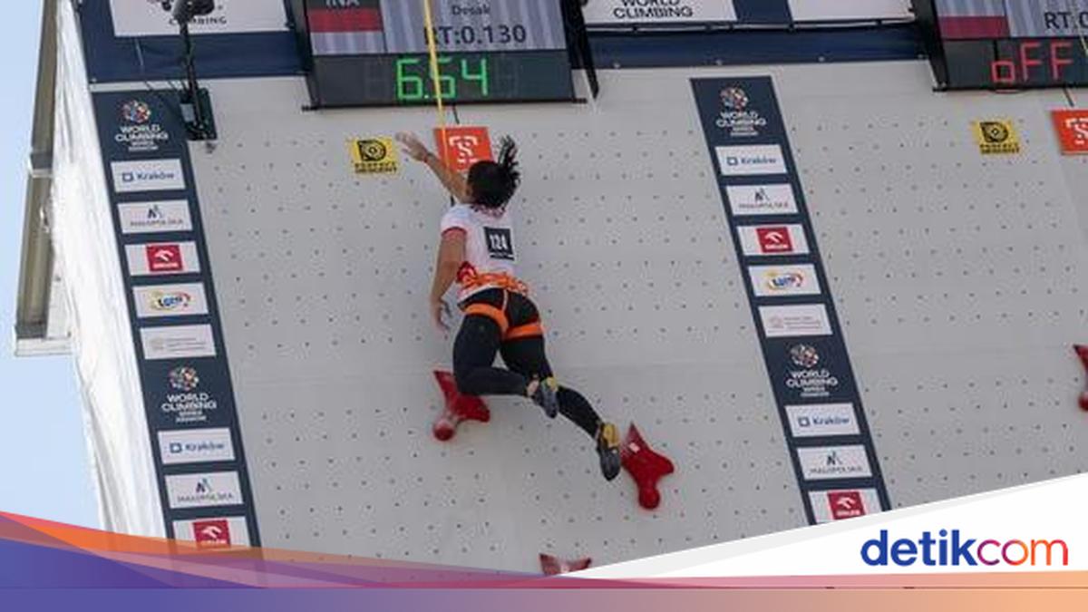 Indonesia Raih Tiga Medali di World Climbing Series Krakow, Desak Made Sumbang Emas