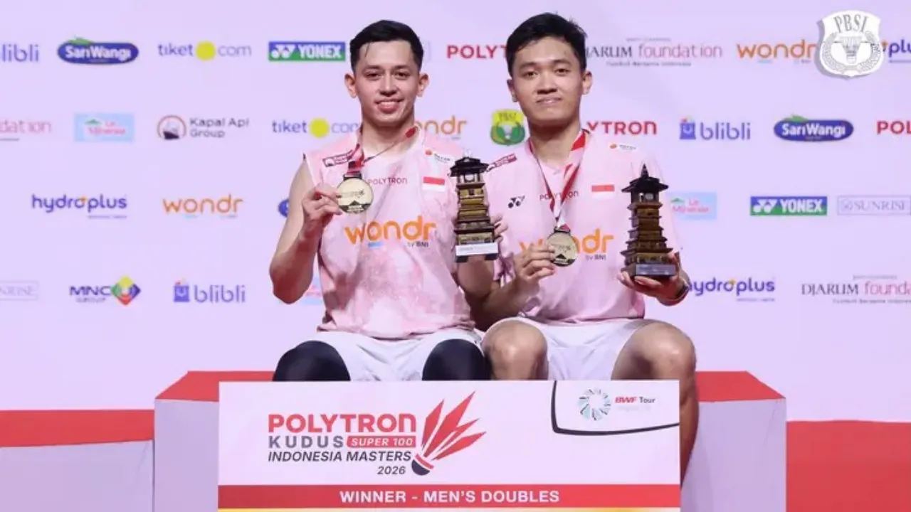 Rian dan Edgar Raih Gelar di Kudus Indonesia Masters 2026