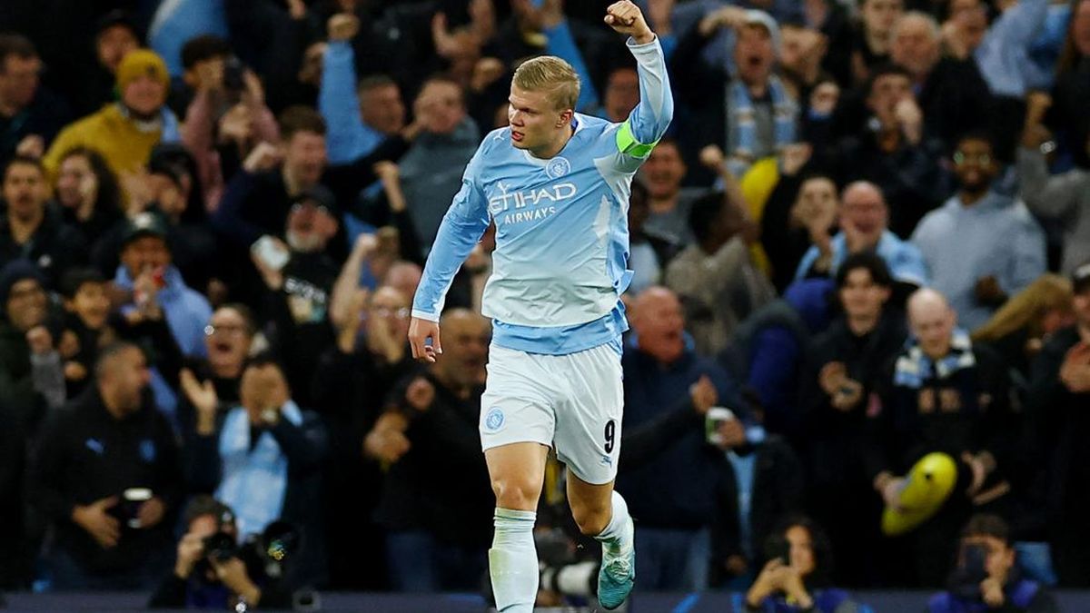 Haaland Resmi Jadi Top Skor Sepanjang Masa Manchester City di Liga Champions