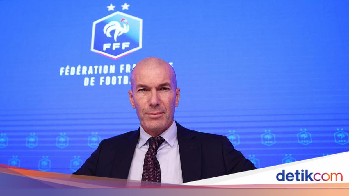 Zinedine Zidane Resmi Menjadi Pelatih Timnas Prancis