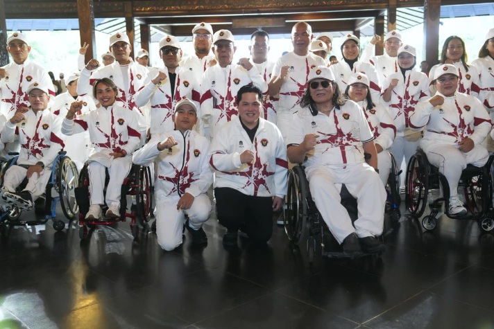 Menpora Erick Lepas Kontingen Indonesia untuk Asian Para Games 2026, Targetkan Tujuh Medali Emas