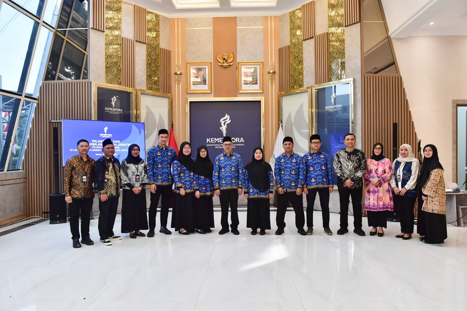Pelantikan Enam Pejabat Fungsional di Kemenpora untuk Penguatan SDM