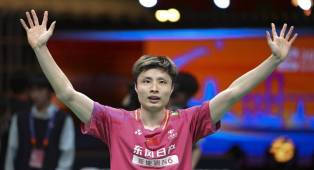 Shi Yuqi Akhiri Perjalanan Ayush Shetty untuk Raih Gelar Juara Asia