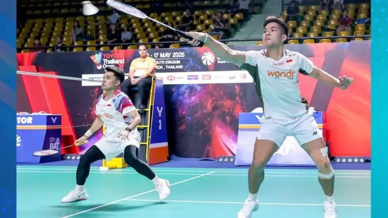 Leo dan Daniel Melaju ke Final Thailand Open 2026 Setelah Kalahkan Juara Piala Thomas
