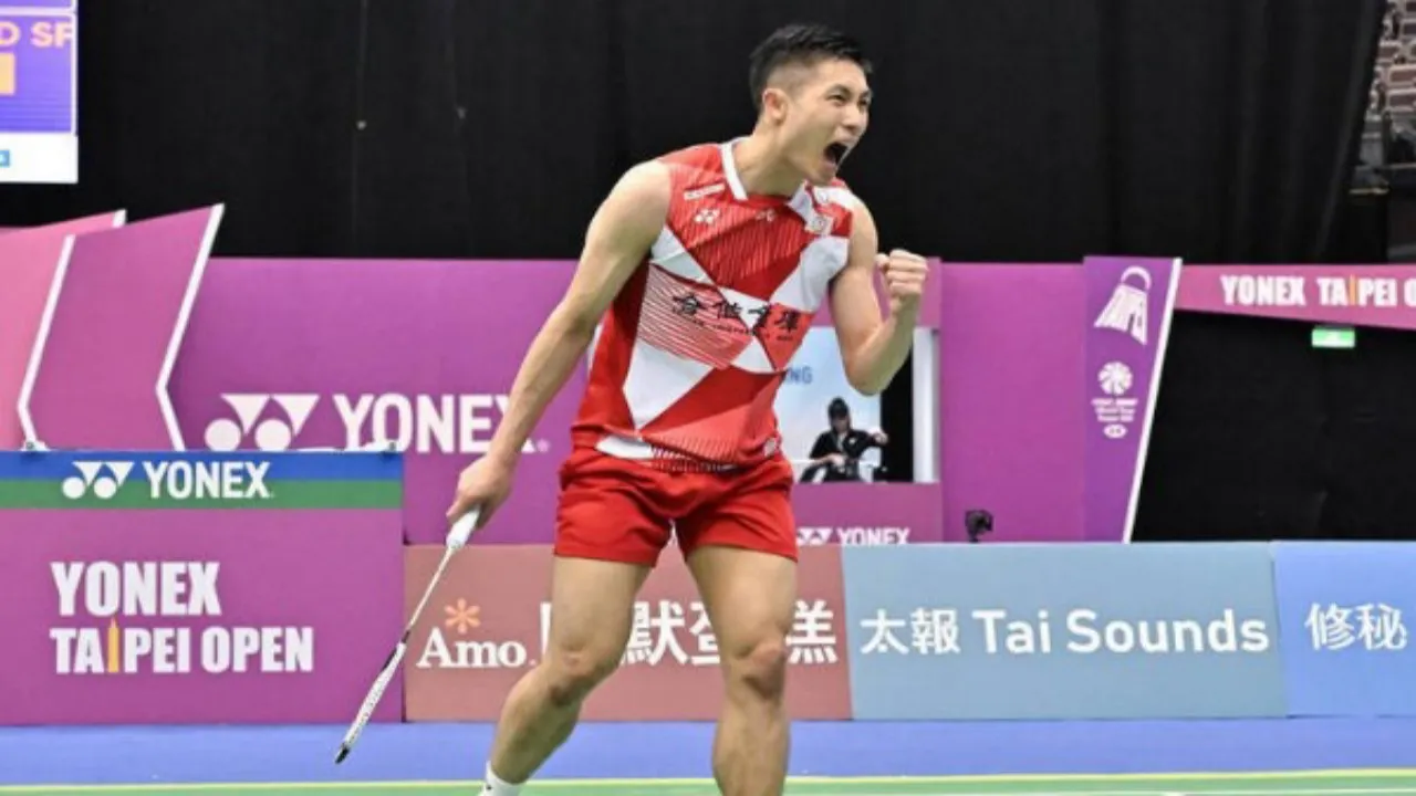 Chou Tien-chen Raih Gelar Juara China Open 2026 Usai Kalahkan Toma Junior Popov