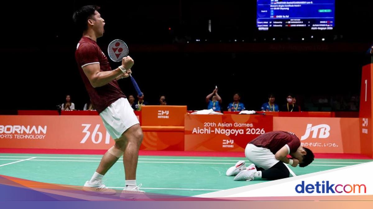Taufik Hidayat Ucapkan Terima Kasih kepada Leo dan Daniel atas Prestasi Emas