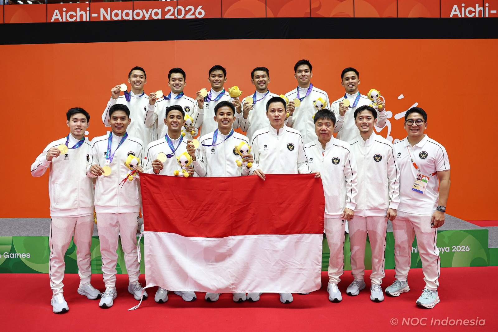 Indonesia Raih Emas Pertama di Asian Games 2026