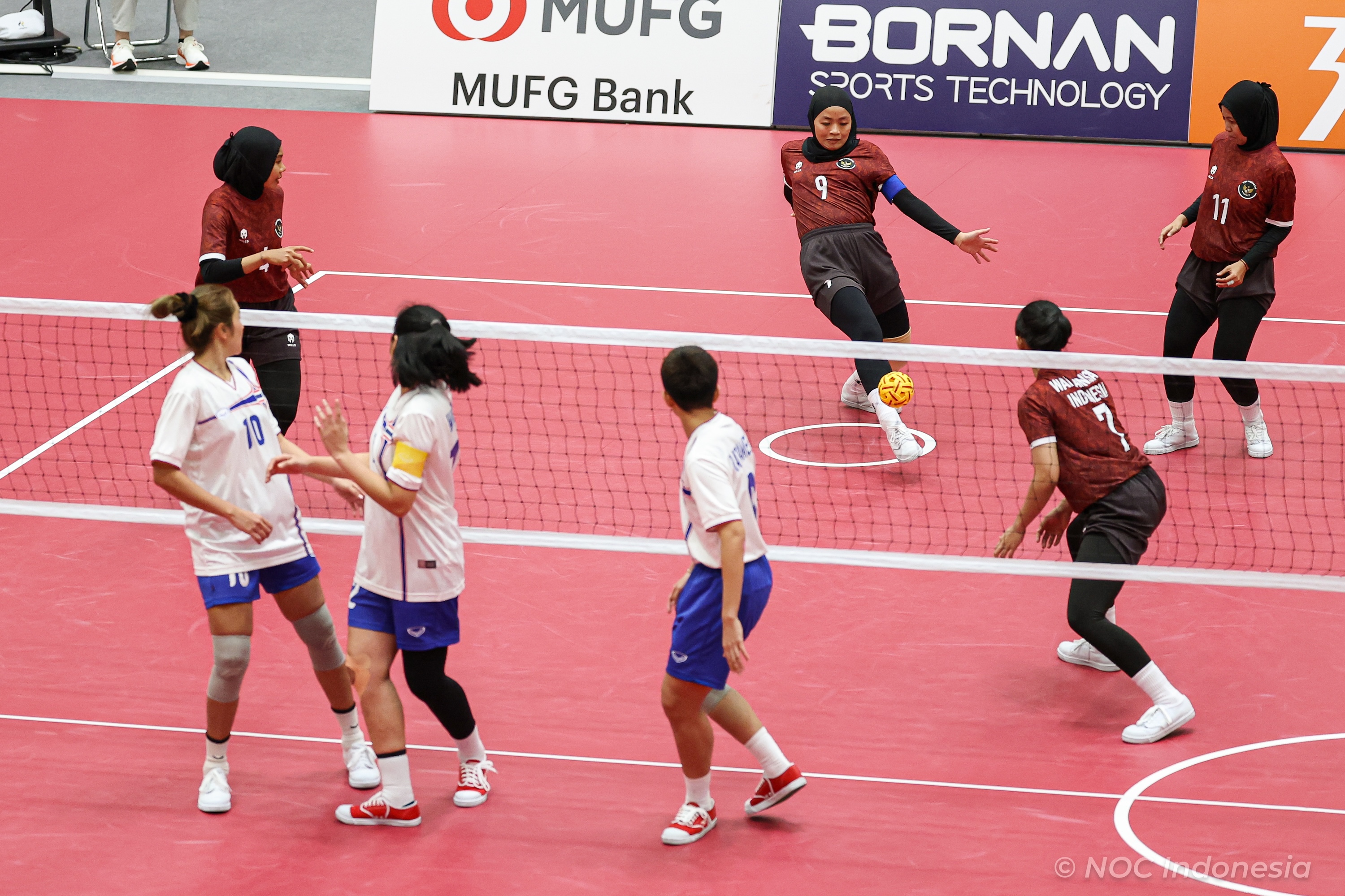 Tim Sepak Takraw Putri Indonesia Raih Perunggu di Asian Games 2026