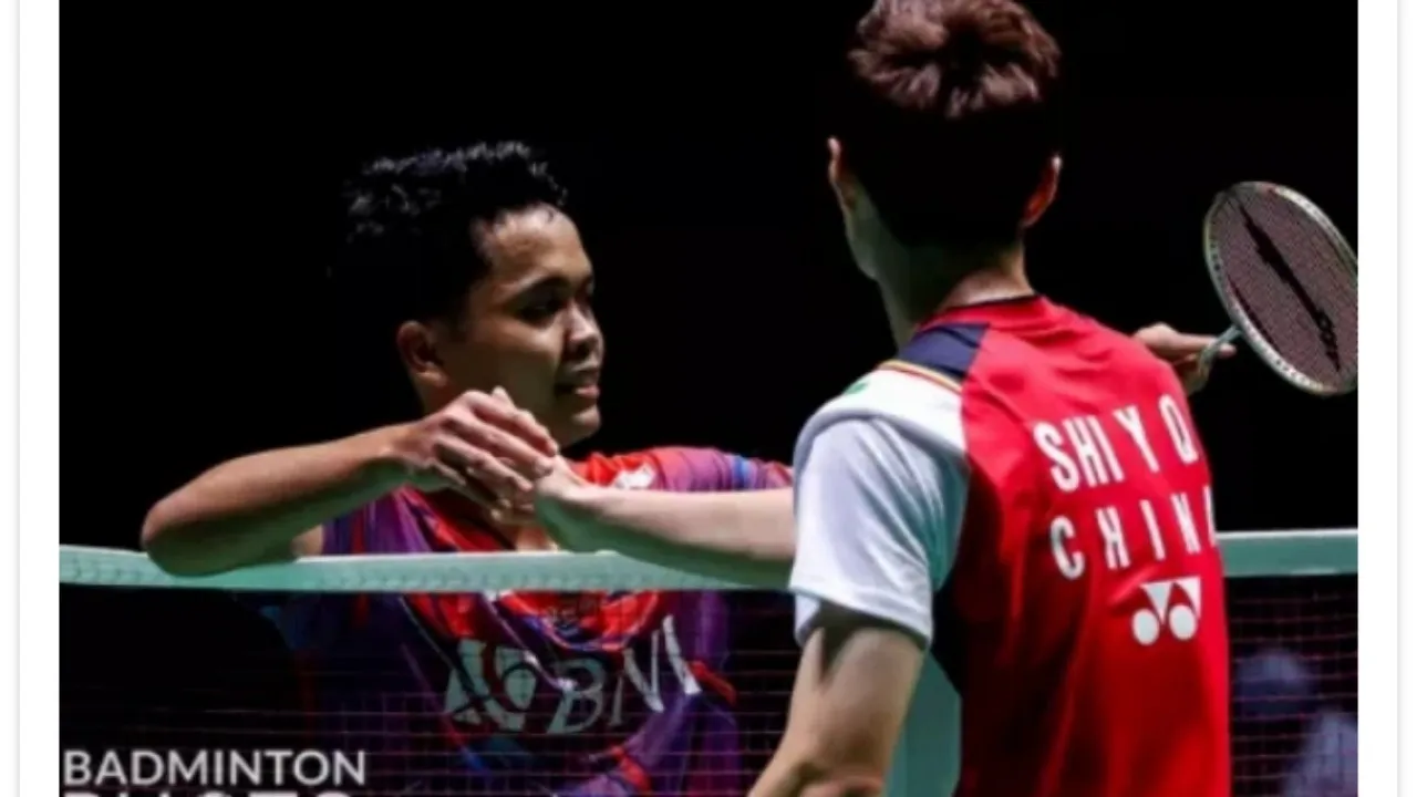 Anthony Sinisuka Ginting Tersingkir di Thailand Open 2026 oleh Shi Yuqi