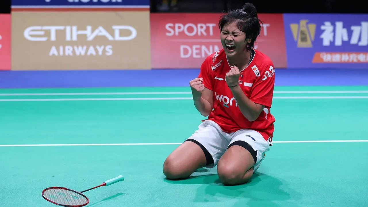 Thalita Ramadhani Wiryawan Tak Menduga Kemenangan Melawan Sim Yu Jin