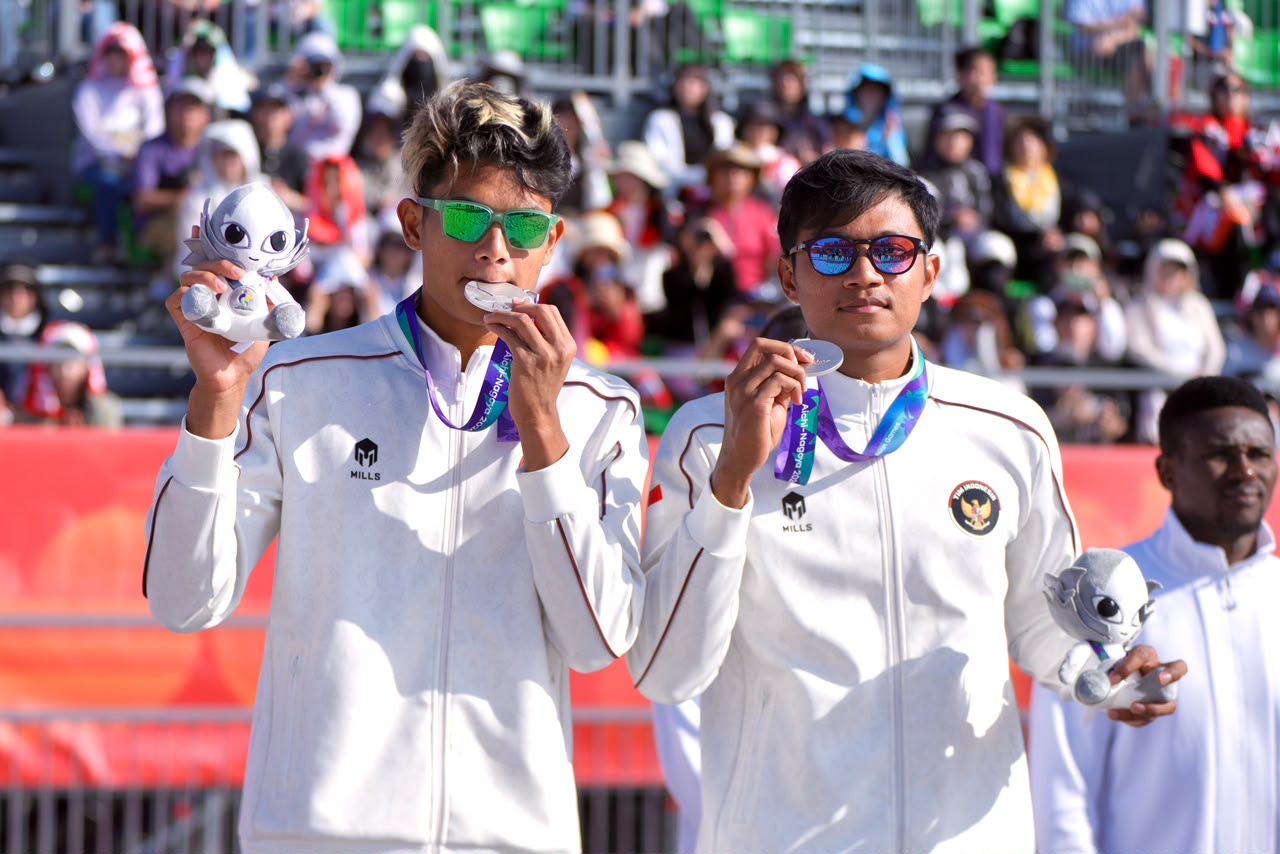 Tim Voli Pantai Indonesia Sukses Meraih Medali Perak di Asian Games Aichi-Nagoya 2026
