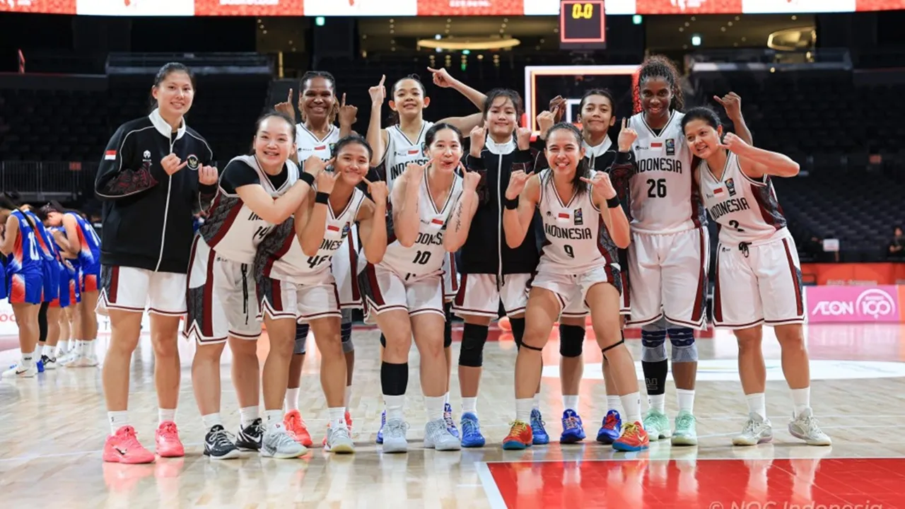 Timnas Basket Putri Indonesia Melaju ke Perempat Final Asian Games