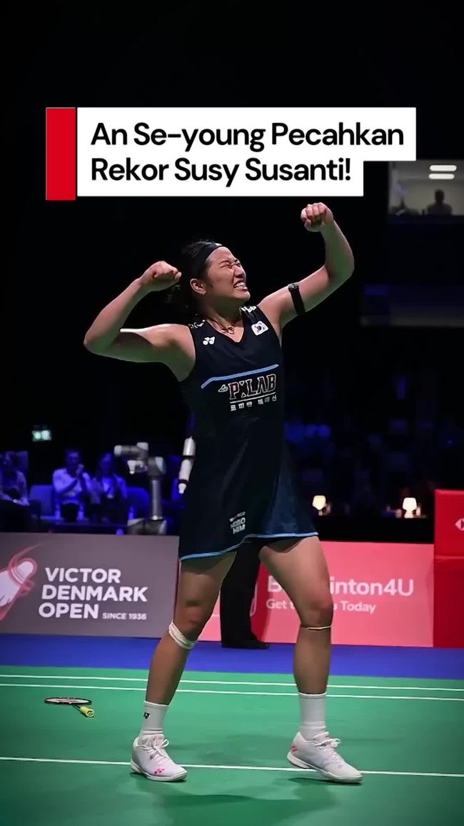 An Se-young Pecahkan Rekor Ikonik Susy Susanti Lewat Video Viral