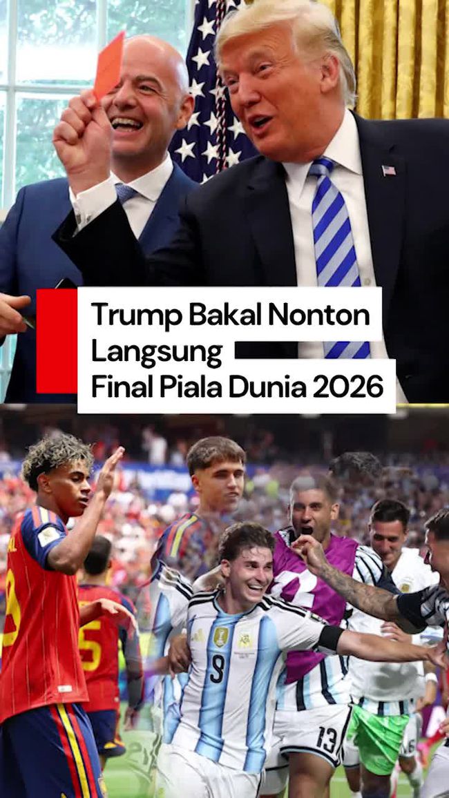 Trump Dipastikan Hadir di Final Piala Dunia 2026 Secara Langsung