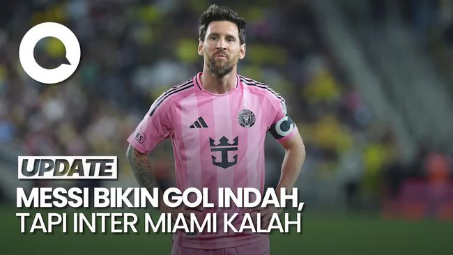 Keindahan Gol Messi Tak Cukup Selamatkan Inter Miami dari Kekalahan Melawan Columbus
