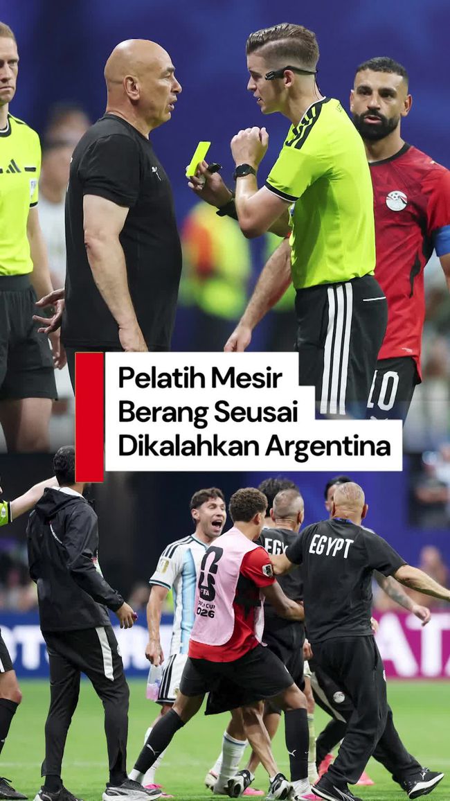 Pelatih Mesir Ungkap Kekecewaan atas Kemenangan Argentina