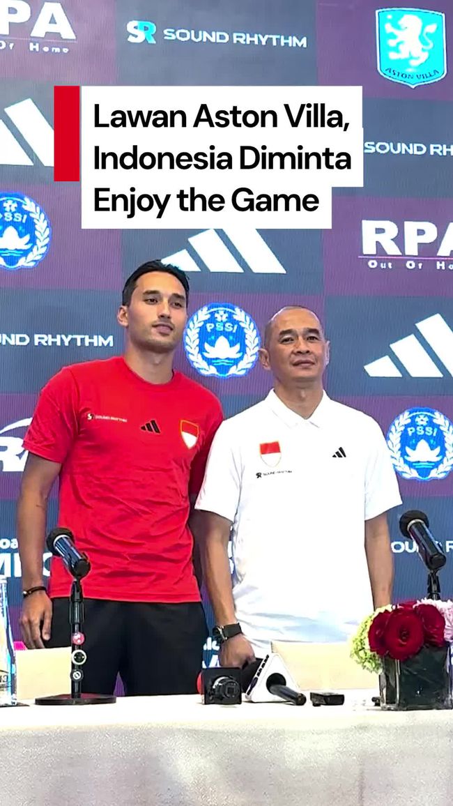 Indonesia All Stars Diharapkan Menikmati Pertandingan Melawan Aston Villa