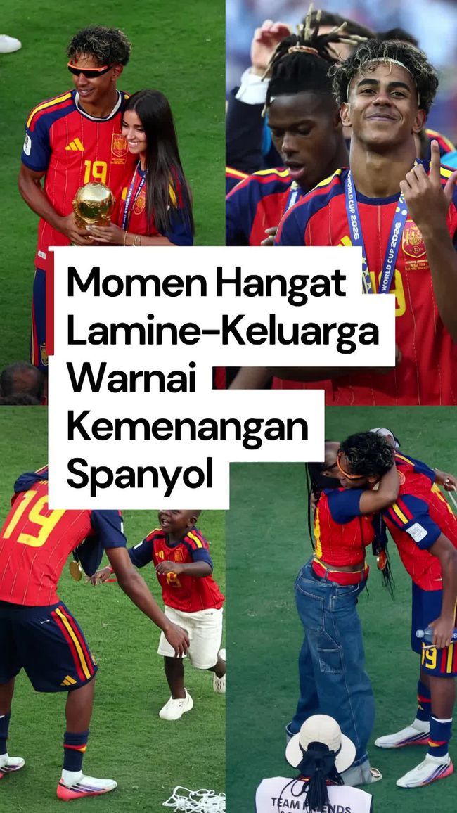 Lamine Yamal Tampilkan Keceriaan Usai Spanyol Menjuarai Piala Dunia 2026