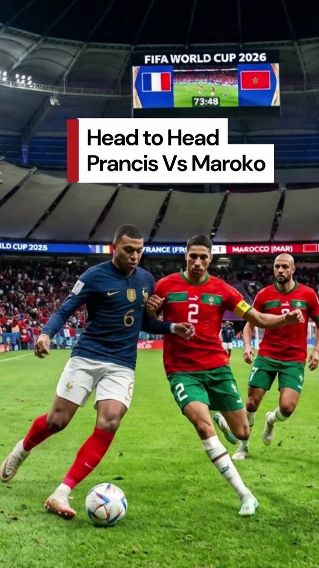 Maroko Tantang Prancis dalam Pertandingan yang Menarik