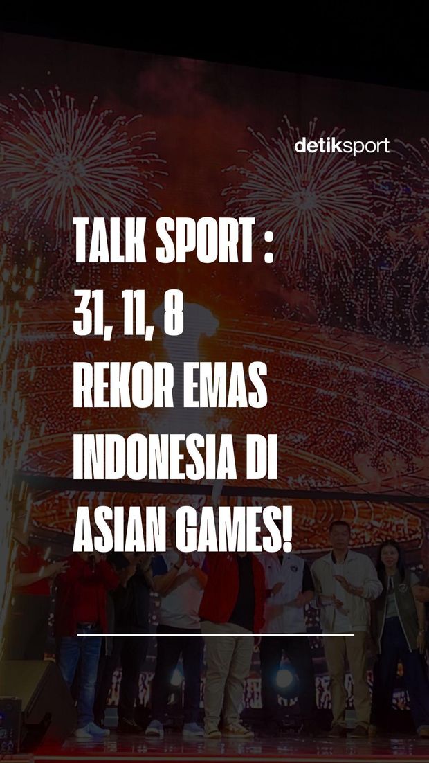 Rekor Emas Indonesia di Asian Games: 31, 11, 8